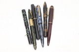 Antique Fountain Pens with 14k Gold Tips