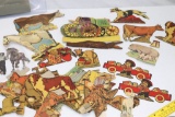 Large Lot of Vintage Cereal Box Cut-outs