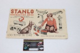 1930's STANLO Toys Instruction Book