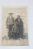 Vintage Tama, Iowa Native American Family RPPC