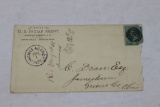 1879 US Indian Agent Pawnee Agency Envelope