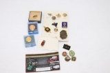 Vintage Lapel Pins - incl enameled examples