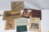 Vintage Early 1900's Western US Travel Booklets