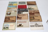 Vintage Travel Souvenir Postcard Folders