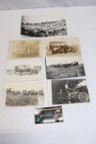 Antique RPPC Automobiles - incl race