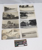 (8) Antique Iowa Scenes RPPC