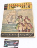 Vintage Discoverer Stamp Album