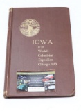 1893 Iowa at Columbian Expo Chicago Book