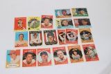 Asst 1950's Baseball Cards