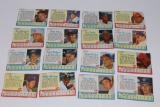 1961 Post Cereal Baseball Cutout Cards - Qty 16