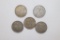 (5) Nazi Silver 2 Mark Coins