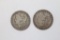 (2) 1900 Morgan Silver Dollars