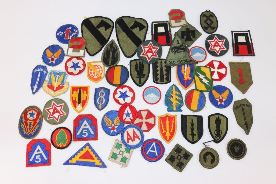 Lot of (50) U.S. Military Patches