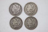 (4) 1902 Morgan Silver Dollars