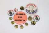 Barry Goldwater Lot of Campaign Pins