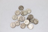 (20) Mixed Date Mercury Silver Dimes