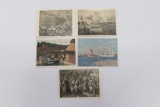 Group of (5) Nazi Propaganda Postcards