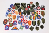 Lot of (50) U.S. Military Patches