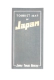 Excellent 1951 Tourist Map of Japan