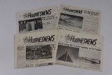 Rare! 1950's Hughes Aircraft Newspapers