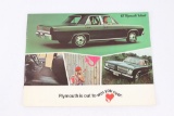 1967 Plymouth Auto Brochure