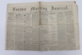 10/23/1861 Boston Civil War Newspaper