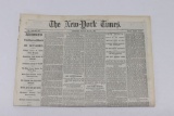 5/23/1864 New York Civil War Newspaper