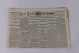 12/31/1862 New York Civil War Newspaper