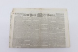 9/5/1863 New York Civil War Newspaper