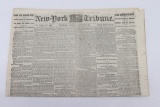 8/30/1864 New York Civil War Newspaper