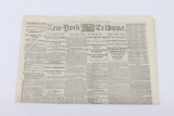 10/30/1863 New York Civil War Newspaper
