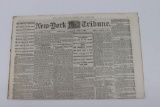 6/4/1863 New York Civil War Newspaper