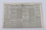 12/1/1862 New York Civil War Newspaper