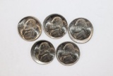 (5) Error Jefferson Nickels - Broadstruck