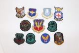 Lot (11) Vintage USAF Patches