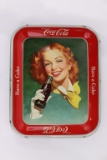 1950's Coke/Coca-Cola Red Hair Girl Tray