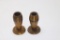 WWII Trench Art Mortar Shell Candlesticks