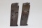 (2) WWII Colt .45 Auto Clips