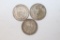 (3) Nazi 1935-36 5 Mark Silver Coins