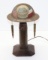 Great! WWII Helmet/Shell Trench Art Lamp