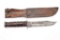 WWII USMC Ka-Bar Knife and Sheeth