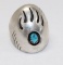 Sterling Silver Bear Paw Ring