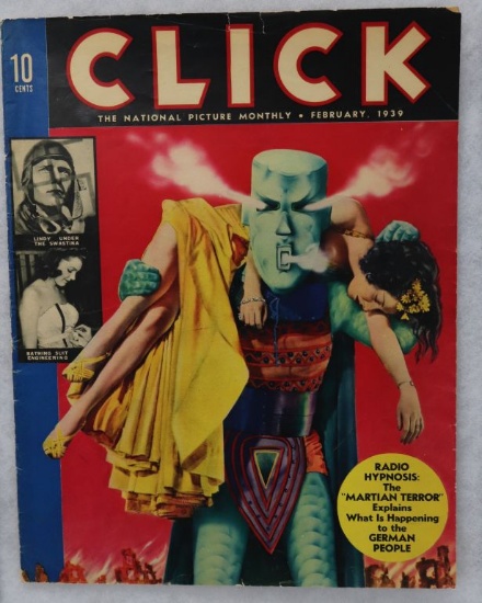 1939 "Click" Mag. w/Martian Terror Cover