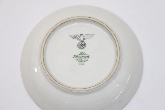WWII Nazi Wehrmacht Porcelain Plate