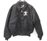 U.S. Navy Black Bomber Jacket