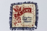 WWII Sweetheart/Army Pillow Cover