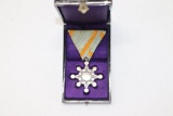 WWII Cased Japanese Medal