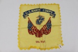 WWII Sweetheart/Marines Pillow Cover