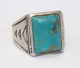 Sterling Silver/Turquoise Ring