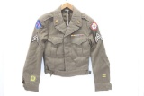 WWII Ike Jacket Sgt in US Forces W. Pacific